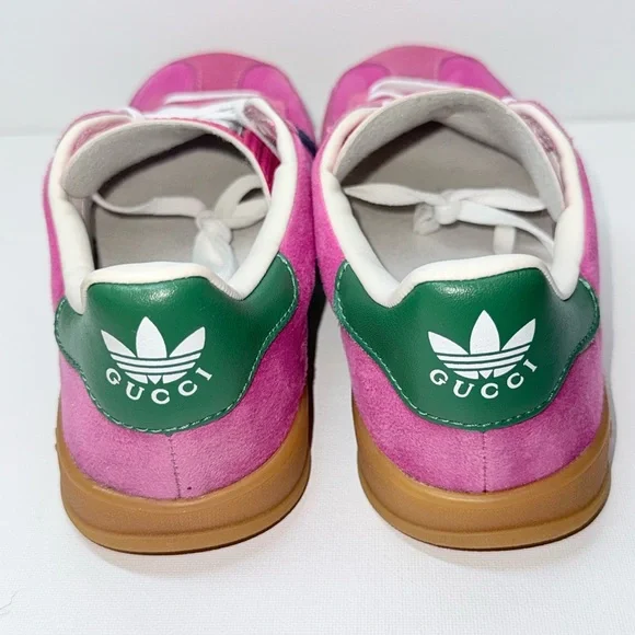 ADIDAS GUCCI GAZELLE PINK VELVET - Picture 7 of 13